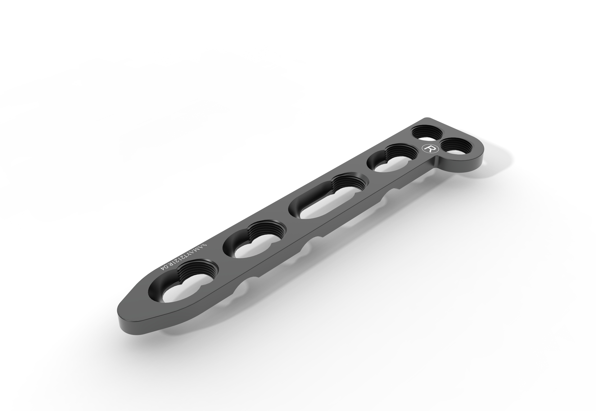 L Distal Radius Locking Plate 2.7mm Head 2 Hole Orthopedic Plate