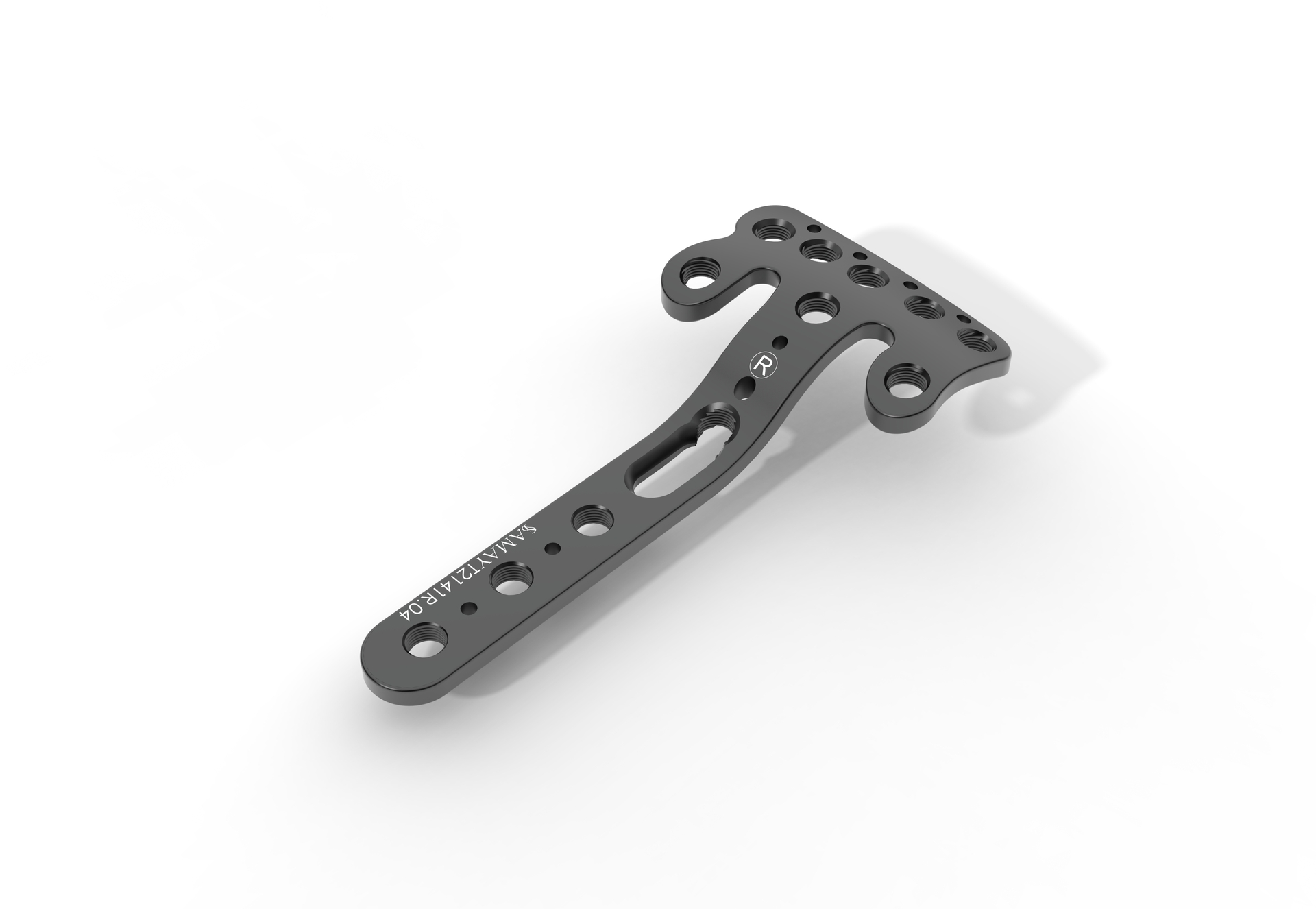  Volar Rim Distal Radius Locking Plate Wide 2.7mm  Orthopedic Plate