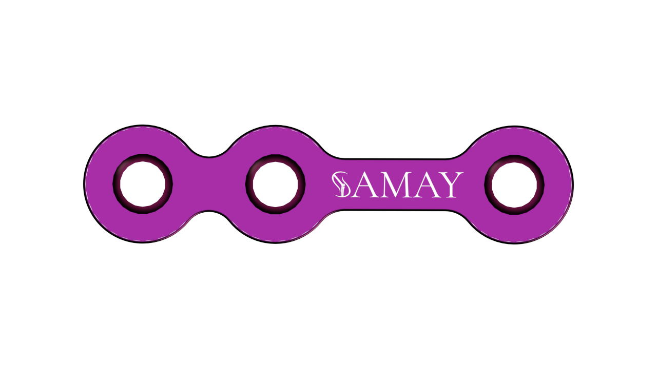 Mini Plate Straight 1.5mm (With Gap) Mini Plate