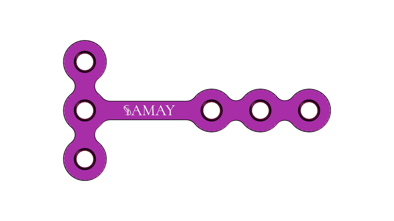 Mini ?T? Shape Plate 1.5mm Mini Plate