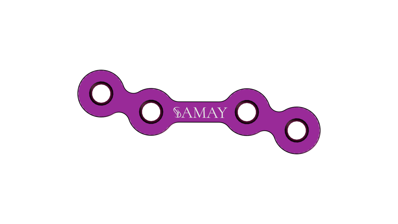 Mini Curved Plate 1.5mm Mini Plate