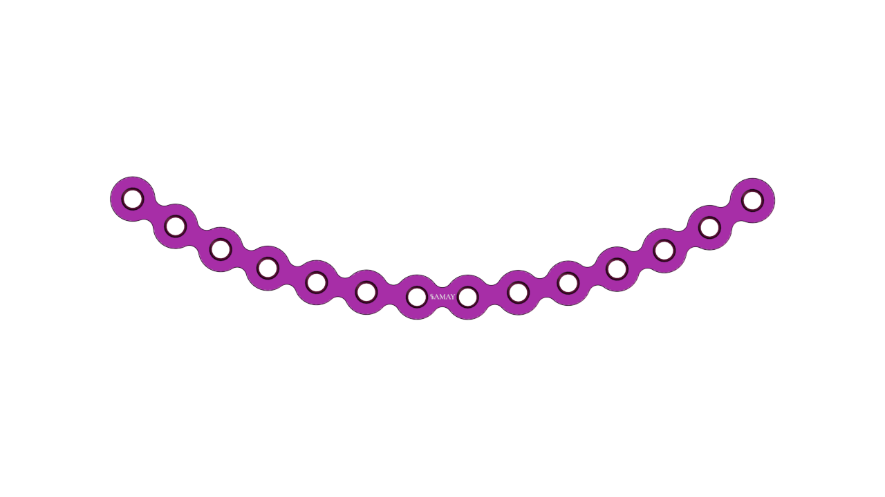 Mini Orbita Plate 1.5mm (Without Gap) Mini Plate