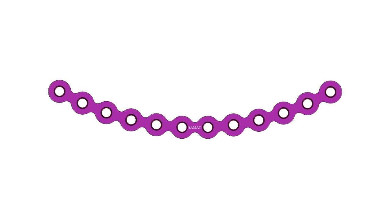 Mini Orbita Plate 1.5mm (Without Gap) Mini Plate