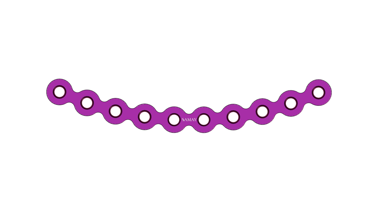 Mini Orbita Plate 1.5mm (Without Gap) Mini Plate