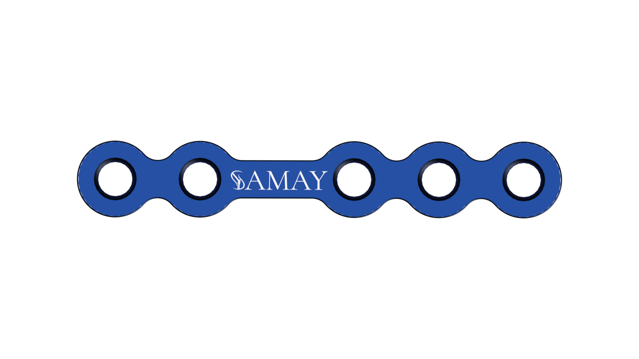 Mini Plate Straight 2.0mm (With Gap) Mini Plate