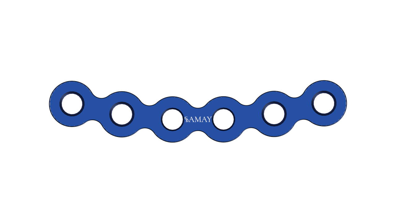 Mini Orbita Plate 2.0mm (Without Gap) Mini Plate