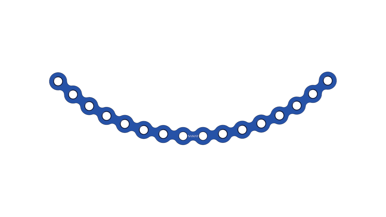 Mini Orbita Plate 2.0mm (Without Gap) Mini Plate