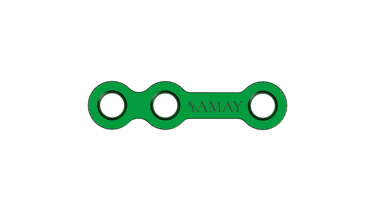 Mini Plate Straight 2.5mm (With Gap) Mini Plate