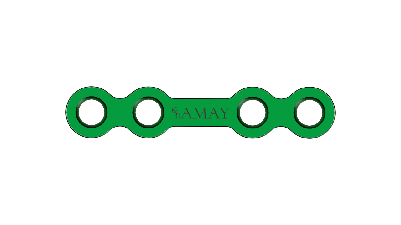 Mini Plate Straight 2.5mm (With Gap) Mini Plate