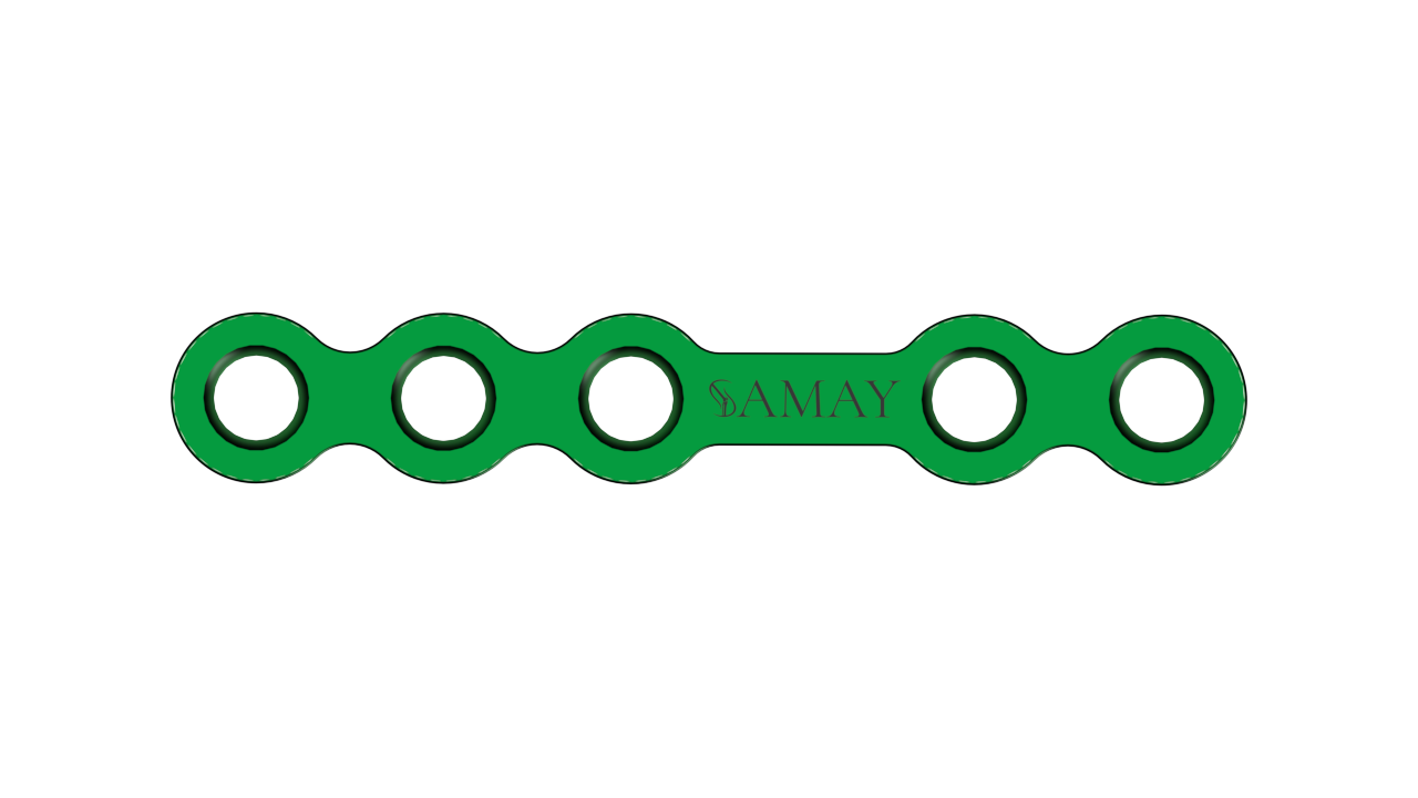 Mini Plate Straight 2.5mm (With Gap) Mini Plate