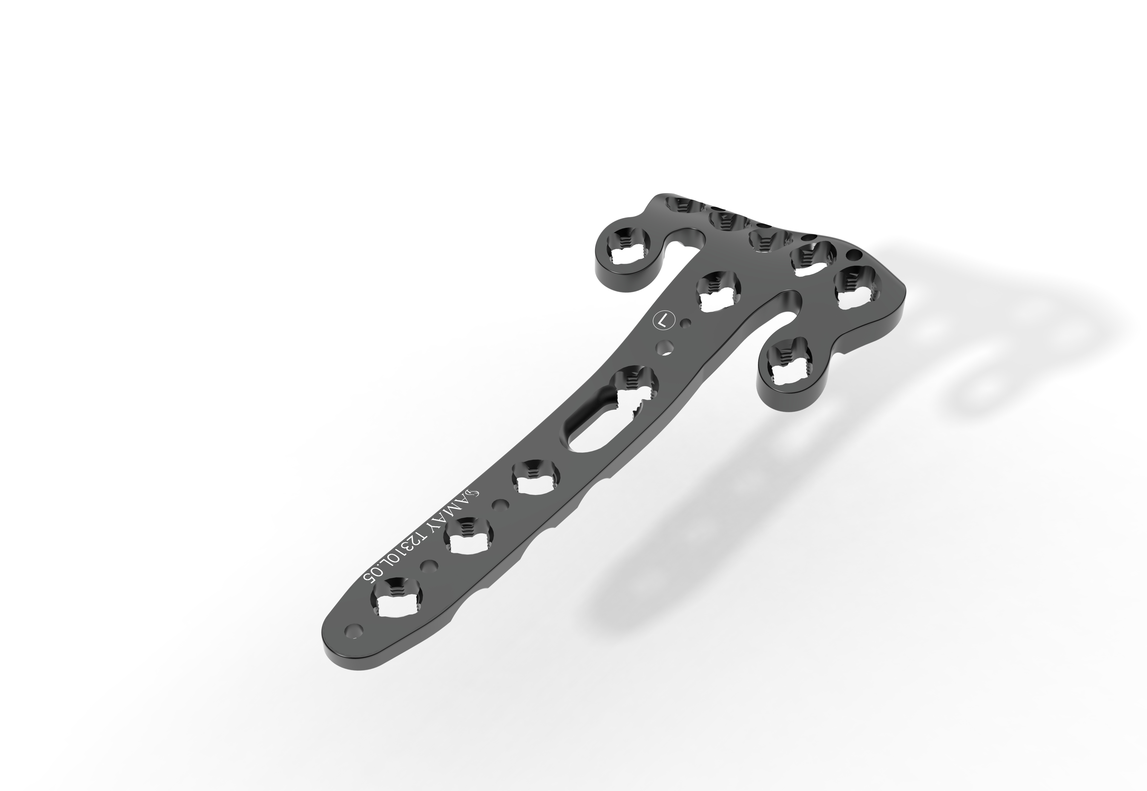 V.A Volar Rim Distal Radius Locking Plate Wide 2.7mm  Orthopedic Plate